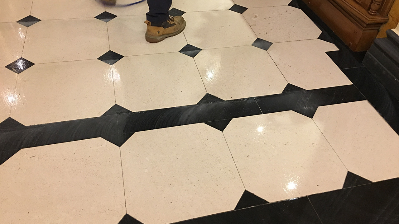 Stone Floor Restoration